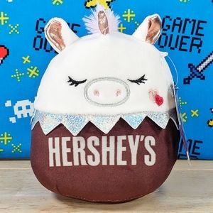 Squishmallow Sofia the Unicorn 5" UltraSoft Stuffed Hershey Bar Plush Toy NWT